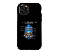 AI Chip -AI Core Edition - Neural Processor Blueprint Design Case for iPhone 11 Pro