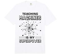 AI Data Scientist Deep Learning Date Engineer Comfort Colors Adult Heavyweight T-Shirt