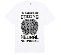 AI Data Scientist Deep Learning Date Engineer Comfort Colors Adult Heavyweight T-Shirt