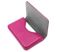 AI-DEE RFID Blocking Wallet - Minimalist Leather Business Credit Card Holder with Magnetic - Rose