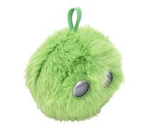 AI Dialogue Robot Interactive Plush Toy with Voice Cloning for Children Emotional Development 4.72x3.94in (Green (Saturday))