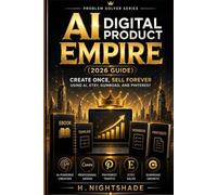 AI Digital Product Empire (2026 Guide): Create Once, Sell Forever Using AI, Etsy, Gumroad, and Pinterest (The Problem Solver Series)