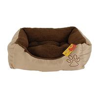 Ai Dog Cat Puppy Pet Bed Size XS Soft Brown
