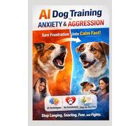 AI Dog Training for Anxiety & Aggression: Step-by-Step AI-Guided System to Calm Fear, Stop Aggression, and Build Trust in Your Dog (AI Dog Training Series)