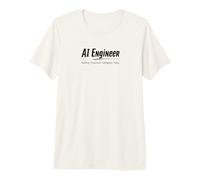 AI Engineer Building Tomorrow's Intelligence Today Premium T-Shirt
