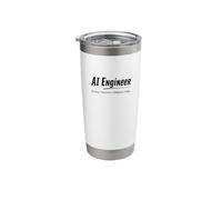 AI Engineer Building Tomorrow's Intelligence Today Stainless Steel Insulated Tumbler