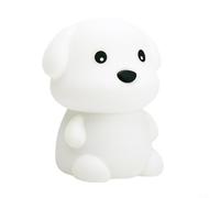 AI-Enhanced Smart LED Night Light Offering Voice Recognition, Real-Time Voice-to-Text, And Home Network(Dog)