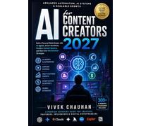 AI for Content Creators 2027 Advanced Automation,AI Systems&Scalable Growth: Build a Personal Media Empire with AI Agents,Smart Workflows,Faceless ... Strategies: 2 (AI Creator Mastery Series)