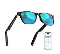 AI Glasses for Men & Women, Smart Glasses Powered by ChatGPT, AI Real-time Translation with 147 languages, 11H Music Play, Bluetooth Sunglasses with Polarized Lens, UV Protection for Daily Use, Travel
