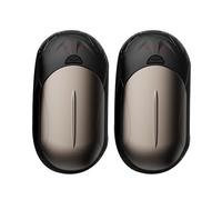 AI Hand Warmers Rechargeable 2 Pack, 6000mAh Electric Hand Warmers, AI Smart Chips 20Hrs Long Safe Heat, Portable Pocket Heater, Gifts for Christmas, Outdoor, Golf, Hunting, Camping Accessories-Bronze