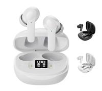 AI Headphones with Direct Translator, Supports 144 Languages and 4 Translation Modes, Headphone Translator Real Time with App for iOS and Android (White)