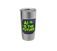 AI is The Future Specialist Engineer Lover User Consultant Stainless Steel Insulated Tumbler