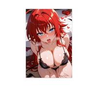 AI Japanese Anime, AI Sexy Beauties, Bikini Beauties, Stocking Beauties, Cute Girl, Double Ponytail Beauties, Lingerie Beauties 11 Canvas Poster Wall Art Decor Print Picture Paintings for Living Room