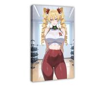 AI Japanese Anime, Girl at The Gym3358251-0ca9bf8864-00000001 Canvas Poster Bedroom Decor Landscape Office Room Decor Gift Frame: 16x24inch(40x60cm)