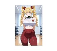 AI Japanese Anime, Girl at The Gym3358251-0ca9bf8864-00000001 Canvas Poster Bedroom Decor Landscape Office Room Decor Gift Unframe: 16x24inch(40x60cm)