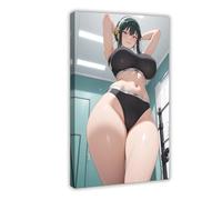 AI Japanese Anime, Girl at The Gym3406459-2db3a100e6-00000009 Canvas Poster Wall Art Decor Print Picture Paintings for Living Room Bedroom Decoration Frame: 20x30inch(50x75cm)