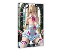 AI Japanese Anime, Girl Wearing Lolita MEITU_20250501_204716705 Canvas Poster Bedroom Decor Landscape Office Room Decor Gift Frame: 24x36inch(60x90cm)