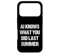 AI Knows What you did last Summer Case for iPhone 17 Pro