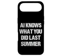 AI Knows What you did last Summer Case for iPhone Air