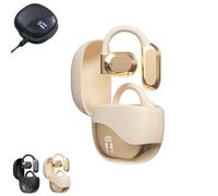 Ai Language Translating Earbuds, Wireless Ear-Hook Bluetooth Headphones, Sports Translation Headphones, Smart Battery Level Display and Fingerprint Touch Control, for Travel and Business (Skin tone)