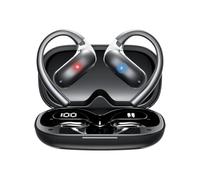 AI Language Translation Earbuds, 4 in 1 Bluetooth Translator Earbuds with App, Translate Earbuds Real Time in 133 Languages, HiFi Sound Translation Earbuds Real Time for Travel, Business (Black）