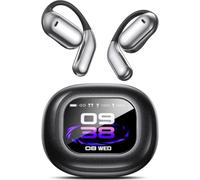 AI Language Translation Earbuds, Bluetooth 5.4 Headphones Translator for 144 Languages & Accents,Touch Screen Real-Time Earphones Fit iOS and Android Ideal for Travel Business Learning Shiny Black 77