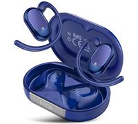 AI Language Translation Earbuds Real Time, 3-in-1 Bluetooth 5.4 Translation Earbuds with 164 Real Time Languages/6 Translation Modes, 36H Open Ear Headphones with APP, Audio and Video Calls, Blue