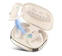 AI Language Translation Earbuds Real Time, 3-in-1 Buletooth 5.4 Translator Earbuds Support 164 Languages/Audio and Video Calls/7 Translation Modes/32H Translation Headphones fit Business, Bee White