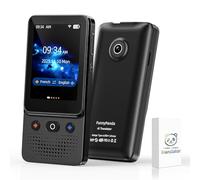 Ai Language Translator Device, 138 Languages, 2025 English to Spanish Pocket Offline Instant Voice Ai Translator Device, Communication Translation Device for Business Travel Study