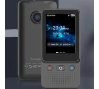 AI Language Translator Device, Two Way Real Time Voice Translation with 138 Languages, WiFi Translator with Recorder, Portable for Travel Business Learning