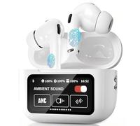 AI Language Translator Earbuds,144 Languages Bluetooth Translator Device and Accents 11 Offline Language Translation, Two-Way Translator Earphones for Language Learning/Travel/Business (White) (White)