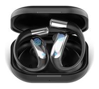 AI Language Translator Earbuds, 4-in-1 OWS Real Time 144 Languages and Accents Translation Earbuds, Audifonos Traductores Inglés Español Translation Device for Travel Business Learning, Black