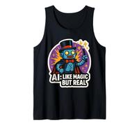 AI Like Magic But Real Artificial Intelligence Engineer Joke Tank Top