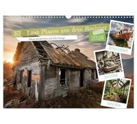 AI - Lost places from the computer UK-Version (Wall Calendar 2026 DIN A3 Landscape), CALVENDO 12 Month Wall Calendar