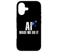 AI Made Me Do It Tech Humor Glitched Logic Graphic Design Case for iPhone 17