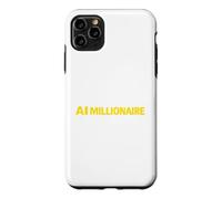 Ai Millionaire Funny Crypto Tech Entrepreneur Hustle Quote Case for iPhone 11 Pro Max