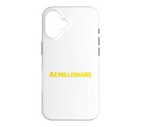 Ai Millionaire Funny Crypto Tech Entrepreneur Hustle Quote Case for iPhone 16