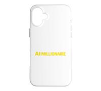 Ai Millionaire Funny Crypto Tech Entrepreneur Hustle Quote Case for iPhone 16 Plus