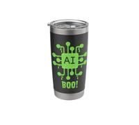 AI Monster | Artificial Intelligence| Scary Halloween Tech Stainless Steel Insulated Tumbler