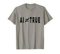 AI no True Artificial Intelligence Awareness Design T-Shirt