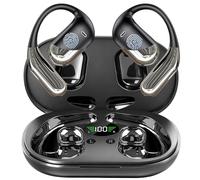 AI Open Ear Headphones Translation Earbuds, Real-Time 2-Way Language Translator Device, 3-in-1 Bluetooth Translating Headphones for Travel/Music/Calls/Exercise, Audifonos Traductores Inglés Español