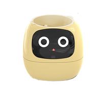 Ai Plant Pot - Smart Flower Pot | Smart Interactive Plant Pot | Plantagotchi Smart Planter | Ai Chips Make Raising Plants Fun | USB Rechargeable Indoor Plant Pot Multiple Expressions for Living Room