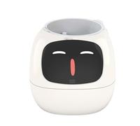 Ai Plant Pot - Smart Flower Pot | Smart Interactive Plant Pot | Plantagotchi Smart Planter | Ai Chips Make Raising Plants Fun | USB Rechargeable Indoor Plant Pot Multiple Expressions for Living Room