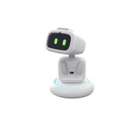 AI Pocket Social Robot with Face Recognition, Touch Sensor & Information Exchange for Interactive Social Connection