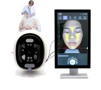 AI-Powered Facials Scanner for Salons & Spas, 3D Skin Analysis Machine Professional, 13.3"/21.5" HD Display, 8-Spectral Imaging, Multi-Language, for Healthy Skin Care(White,21.5in)
