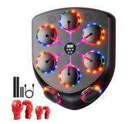 AI-Powered Precision Smart Music Boxing Machine with Hook Punch Design for Boxing Training for Professional Training/Amateur Fitness/Children's Entertainment (Parent Child Set)