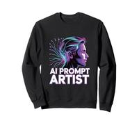 AI Prompt Artist Futuristic Creator Sweatshirt