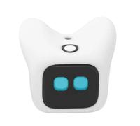 AI Robot Pet, Emotional Companion with Magnetic Charging for Kids Learning, Interactive Talking Toy with Voice Recognition, 2.76x2.36x1.97in (White)