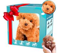 AI Robot Puppy, 2026 Upgrade Interactive Electronic Pet Dog, Walking and Barking Features with Tail Wagging Motion, Smart Companion Toy (05)