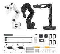 AI Robotic Arm Kit Hiwonder SO-ARM101 Embodied Imitation Learning Open Source 6-Axis Robot Arm 12 High-Torque Bus Servo Motors AI Vision Recognition (Advanced Kit, Included 3D Printed Part, Assembled)